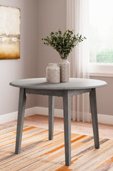 Warmstead Furniture - Ashley Furniture - Shullden Dining Room - Dining Chair (Set of 2) / Gray - D194-01X2